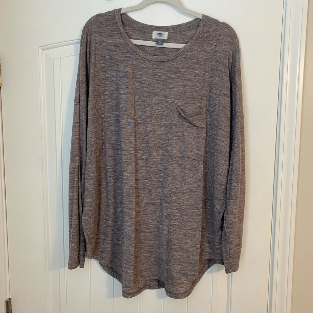 Purple/Gray Shirt